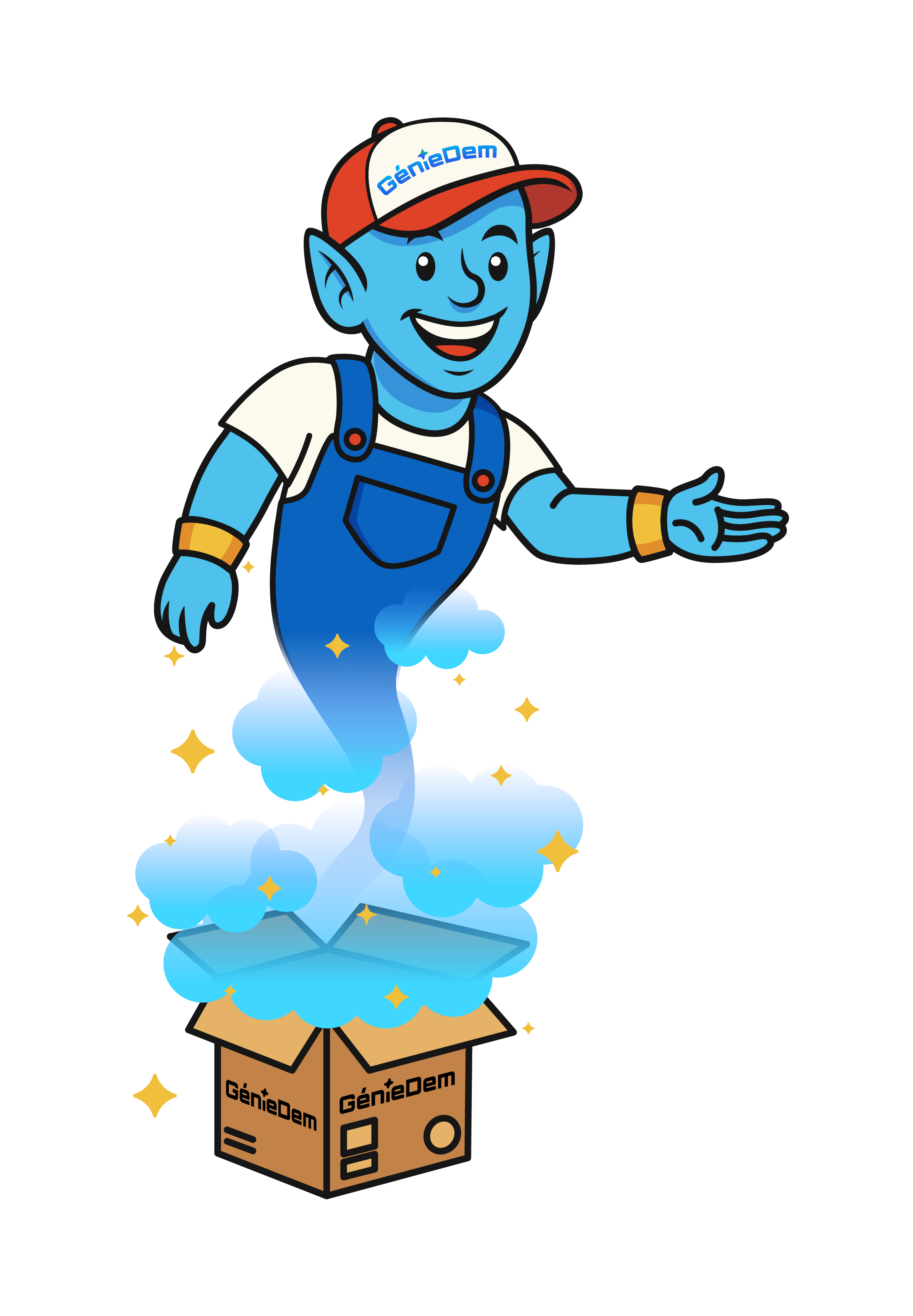 Mascotte GénieDem